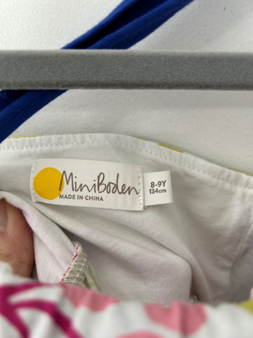 Mini Boden Dress Kids 8/9 Tropical Floral Summer Tiered Vibrant Crossback Beach - Picture 7 of 14